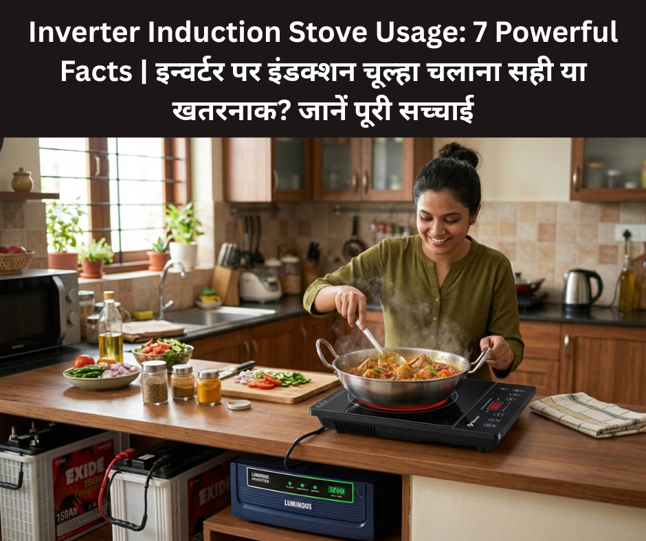 Inverter Induction Stove Usage