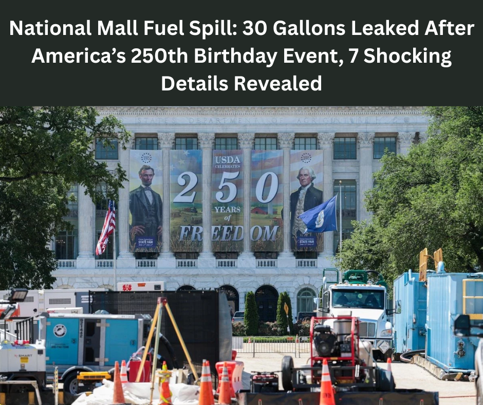 National Mall Fuel Spill
